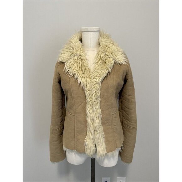 Antoni & Alison Jackets & Blazers - Antoni And Alison Nouveau Edition Size 10 Faux Fur Coat